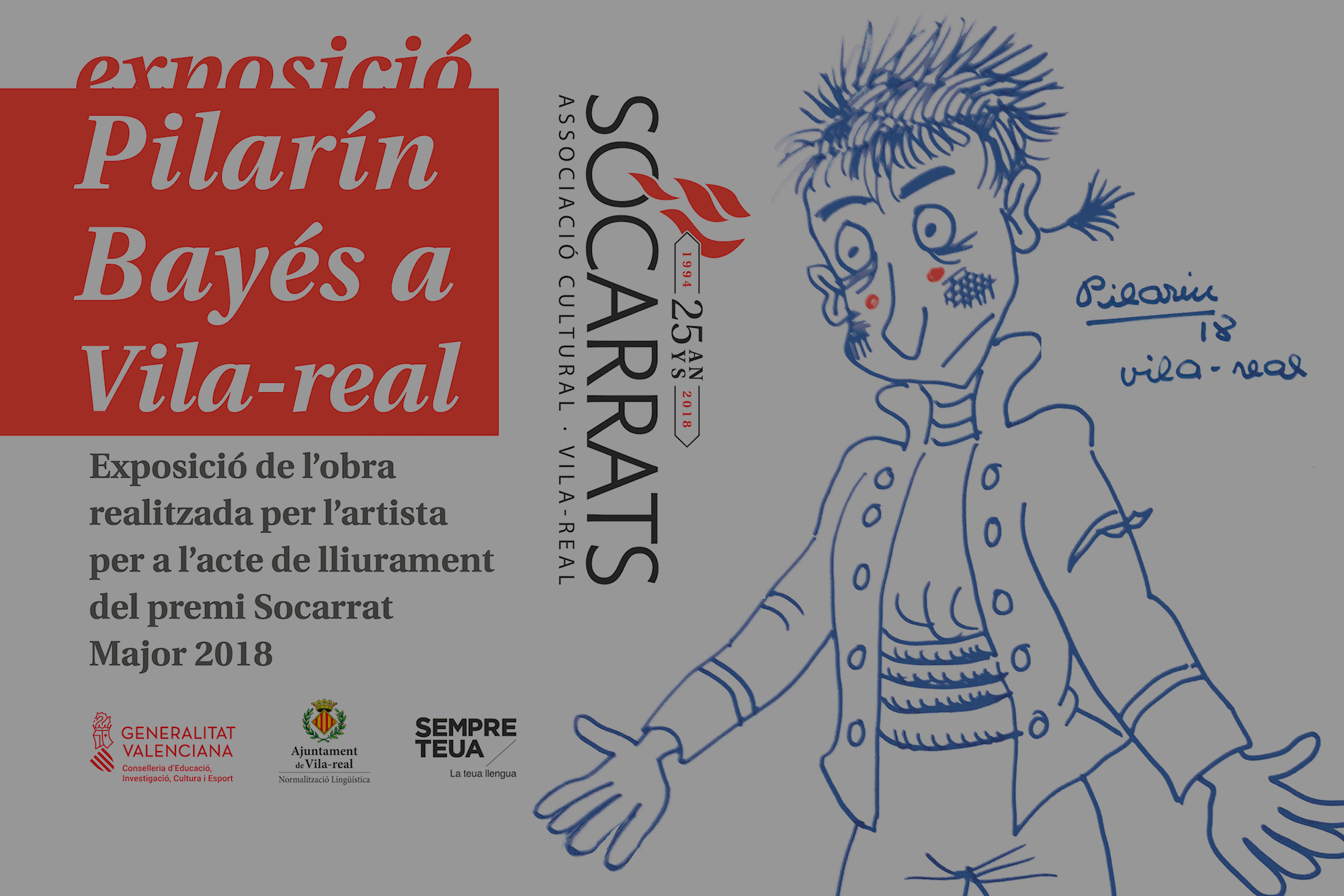 Exposició de Pilarín Bayés a la seu de Socarrats