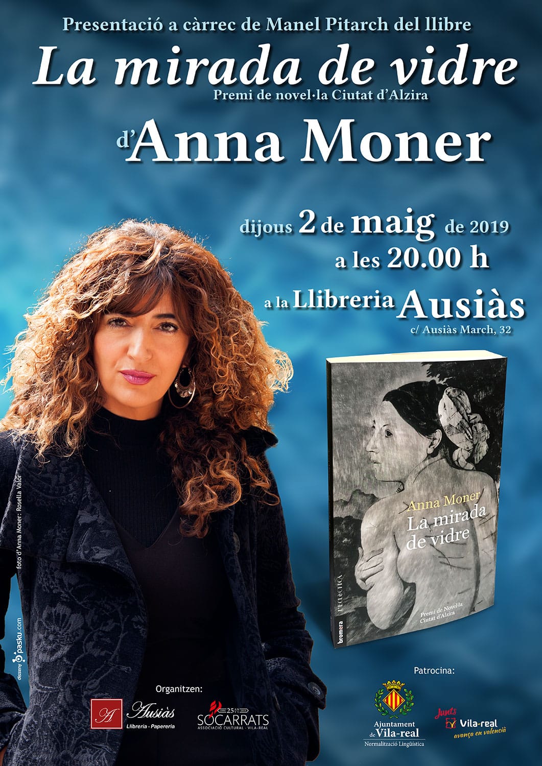 Anna Moner presenta a Vila-real <br />«La mirada de vidre»