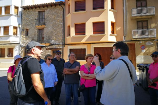 Socarrats visita la pedra seca de Vilafranca