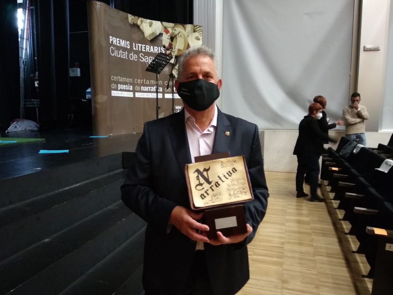 Josep Usó i Mañanós guanya el premi Ciutat de Sagunt de narrativa amb l’obra «El carrer era de terra»