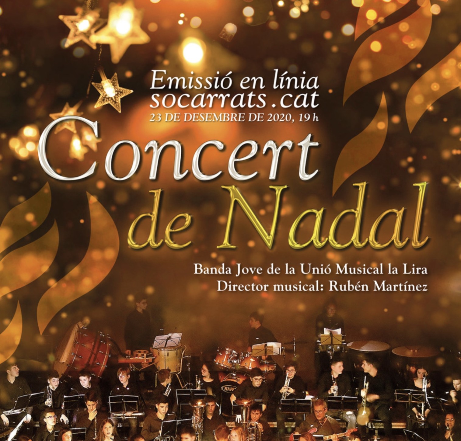 Anul·lat l’enregistrament del Concert de Nadal 2020
