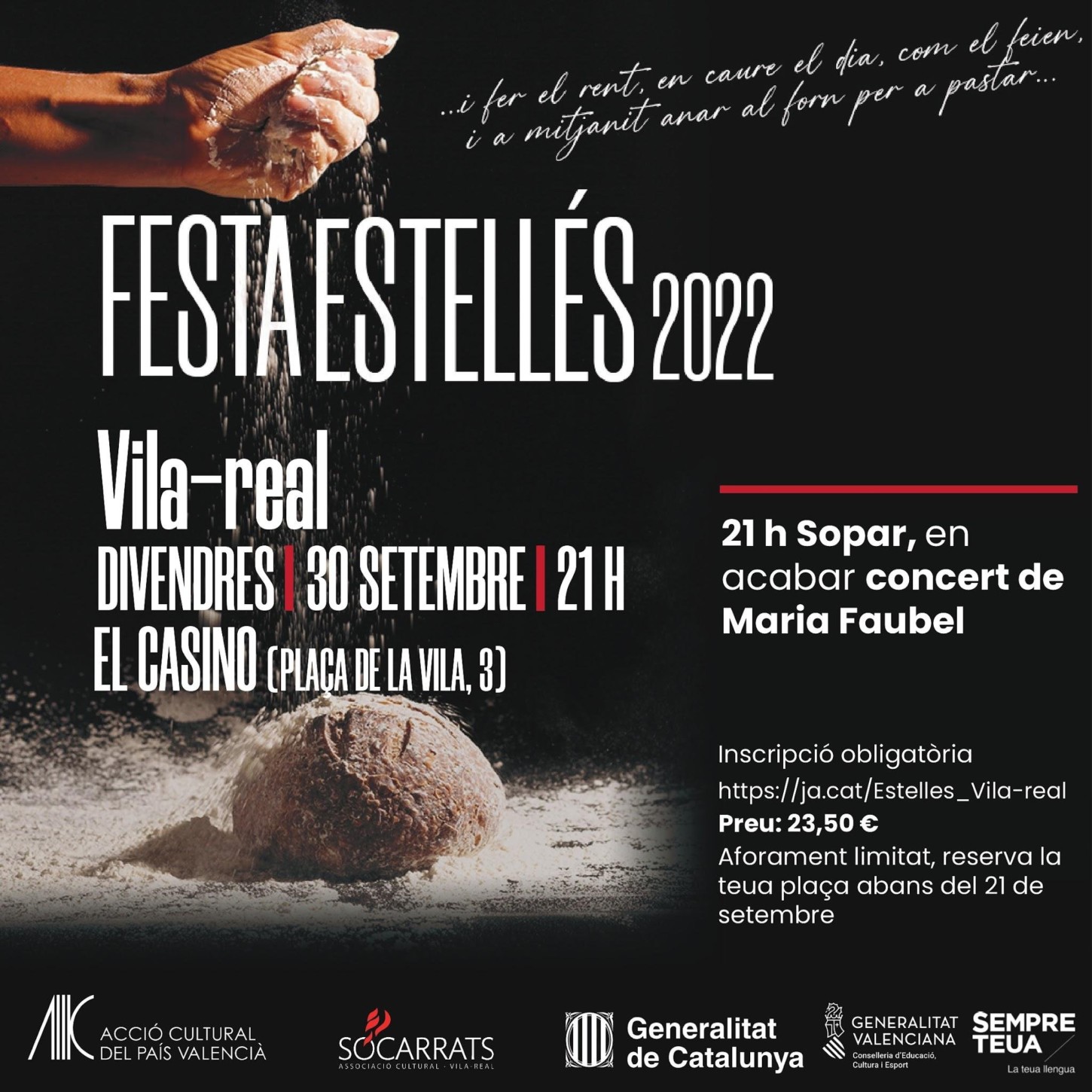 Us convidem a la Festa Estellés 2022